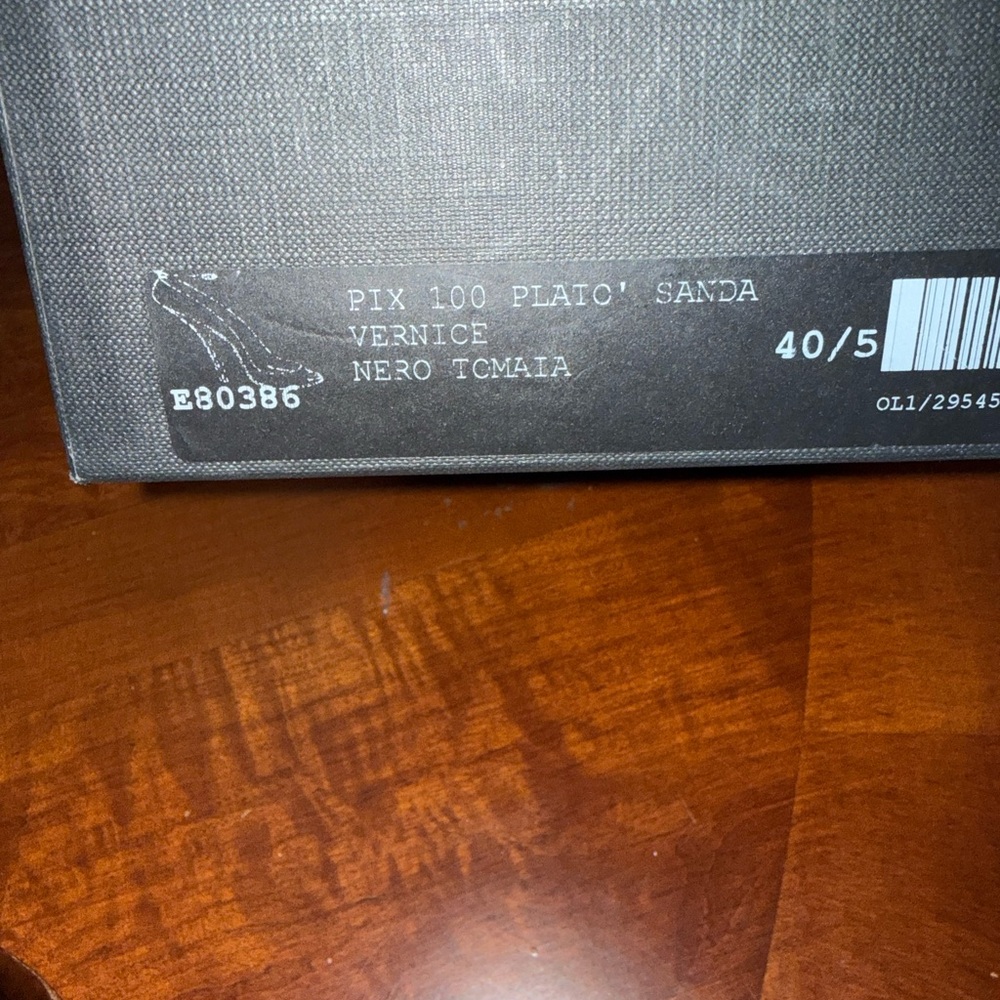 Giuseppe Zanotti Black Patent Peep Toe Heels - Picture 2 of 14